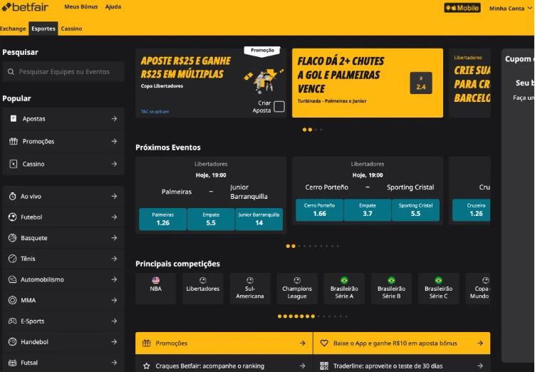 Esportes Betfair