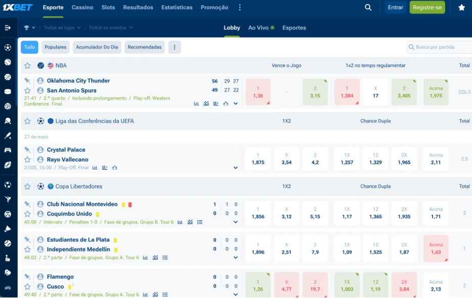 Esporte 1xbet