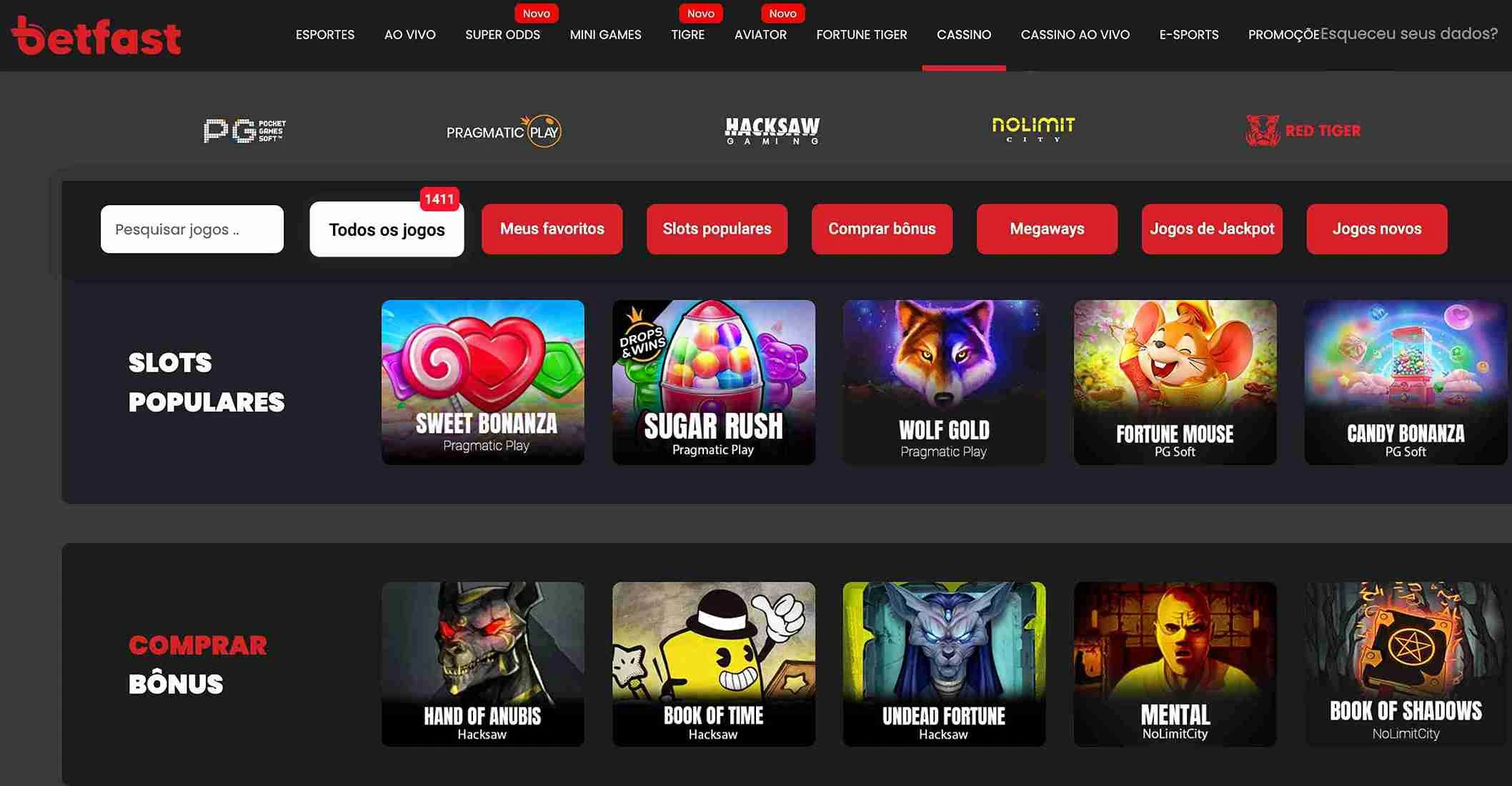 Aproveite todos os jogos do Betfast.io