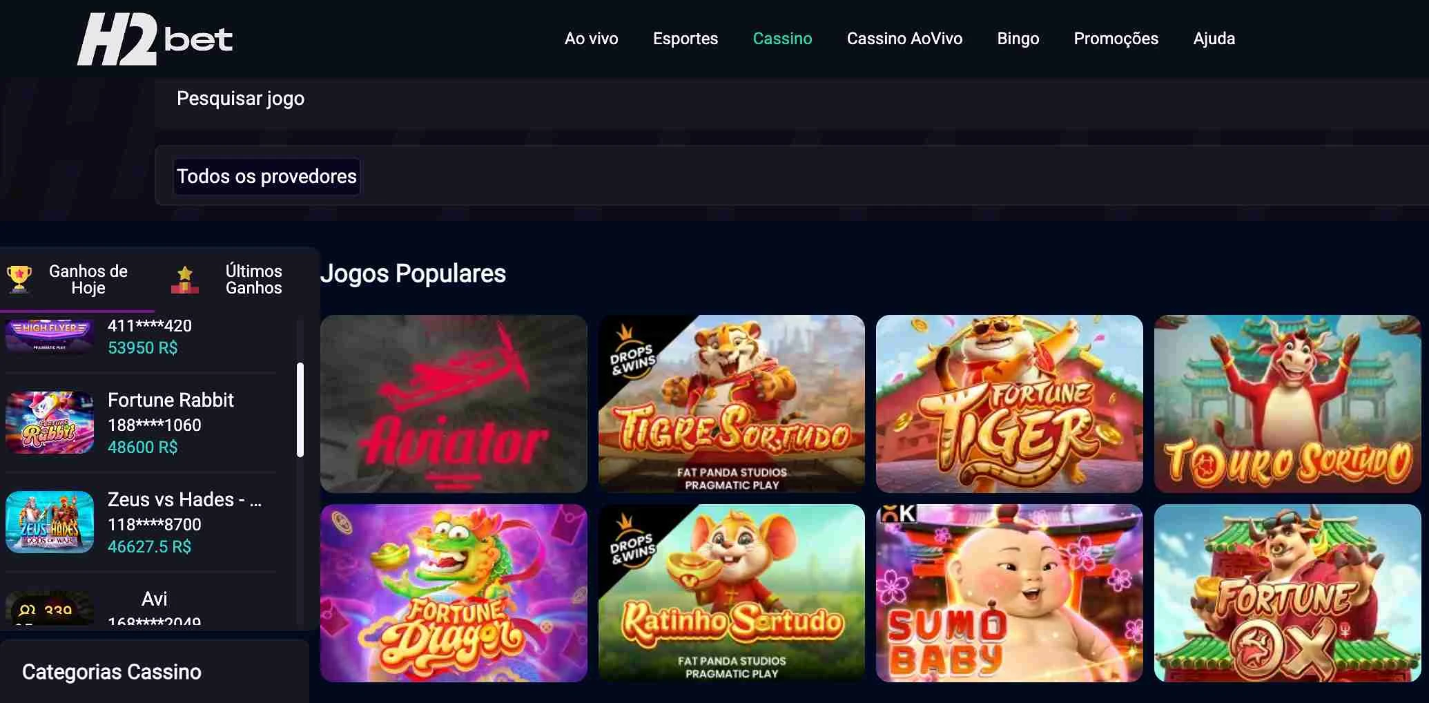 A H2Bet é confiável para você se divertir!