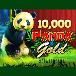 Panda Gold Scratchcard Panda Gold Scratchcard