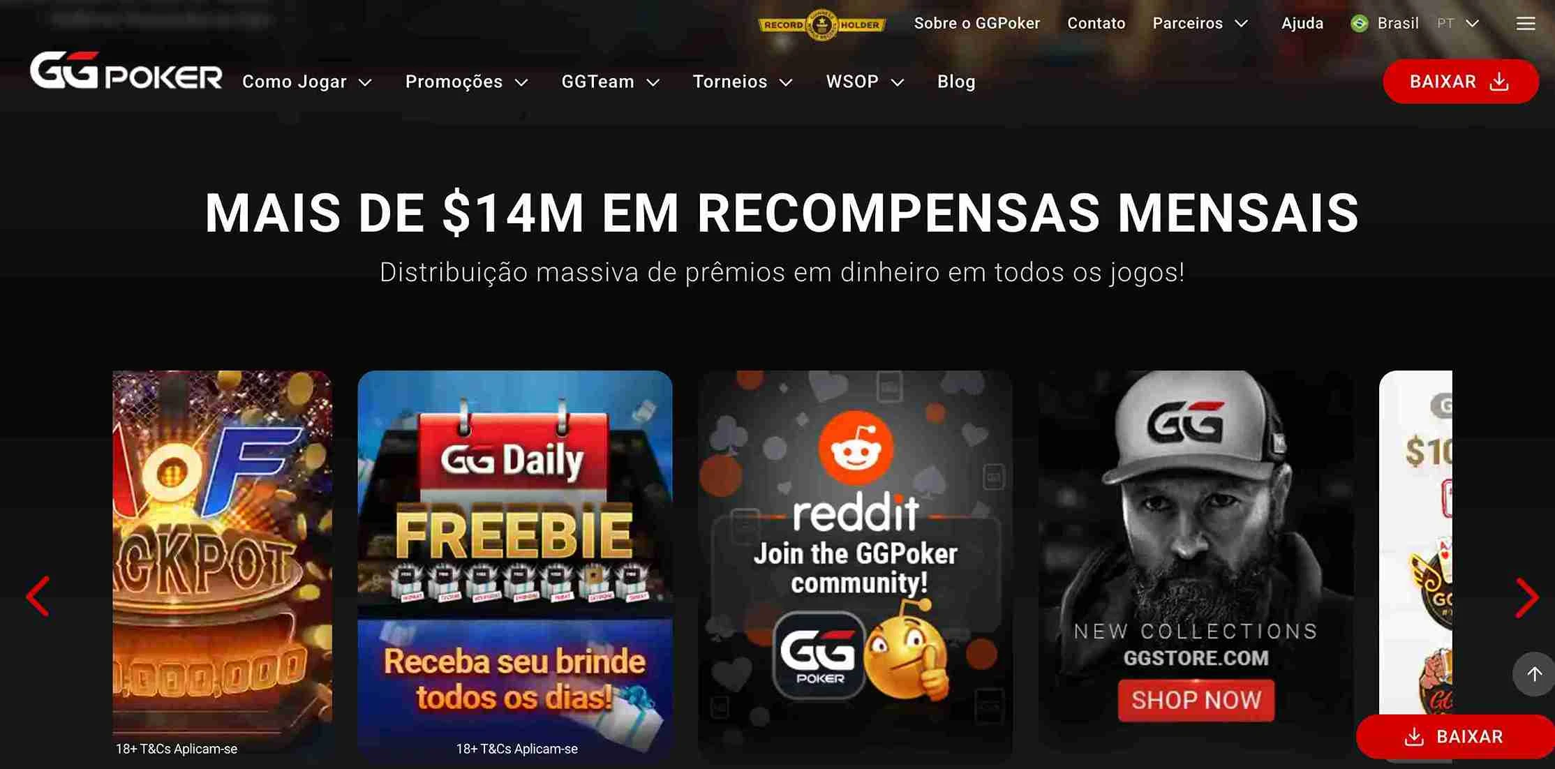 GGPoker cassino no Brasil