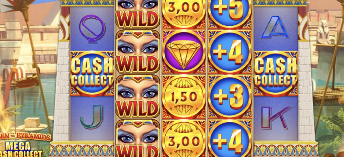 Queen of the Pyramids Mega Cash Collect Slot