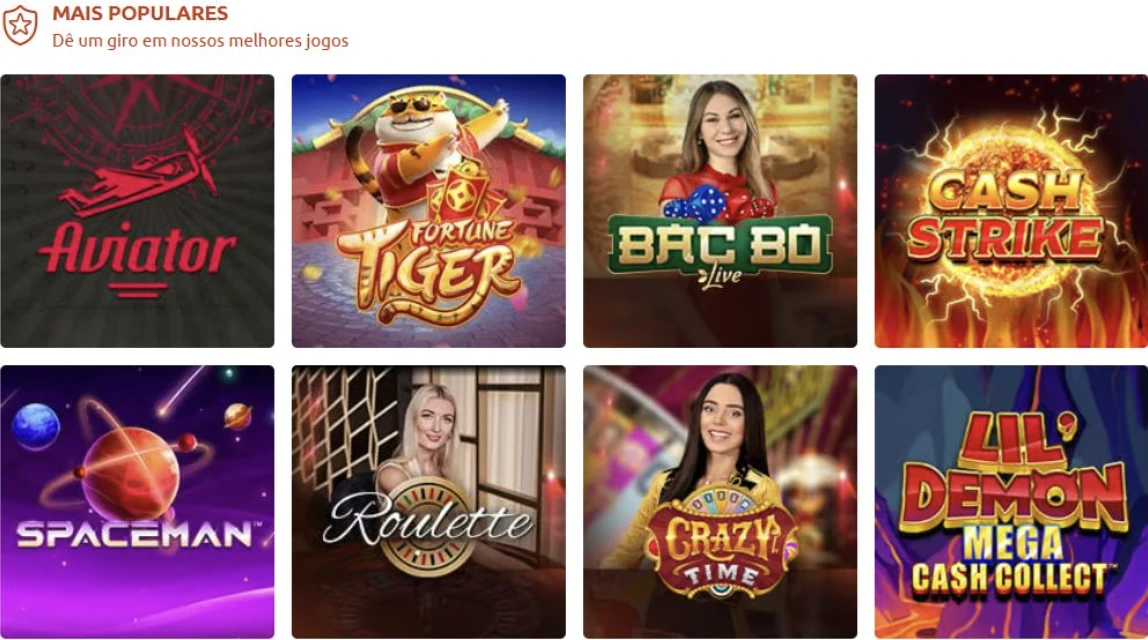Melhor Seleção de Jogos no Casino Betboo