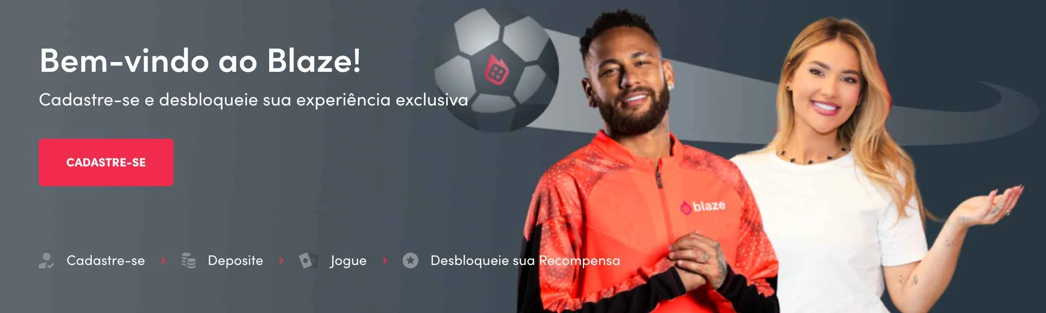 Neymar Jr é o embaixador da Blaze