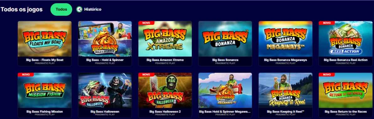 Jogue o slot Big Bass Bonanza