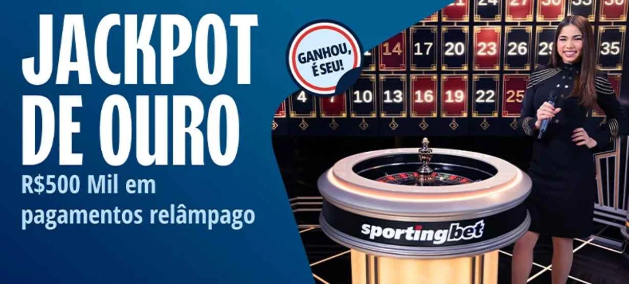 Bônus Sportingbet Jackpot de Ouro