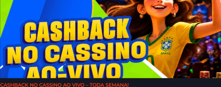 Cashback ao vivo
