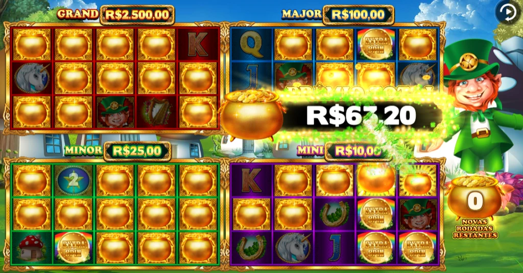 Gold Party slots St Patricks Day