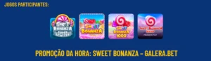 Promoção da Hora Sweet Bonanza