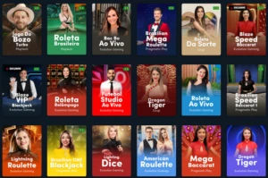 Cassino ao vivo da Blaze