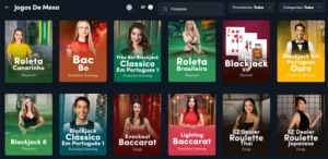 Jogos de mesa Jonbet