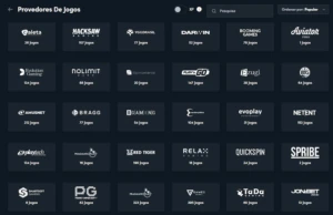 Provedores de jogos disponíveis na Jonbet