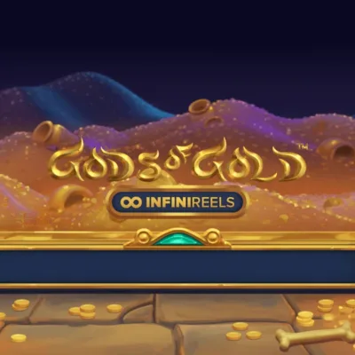 Gods of gold infinireels logo Gods of Gold - InfiniReels Gameplay Thumbnail